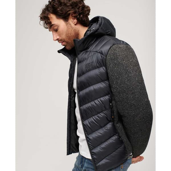 Superdry Storm Hybrid Jacka Svart 2XL Man