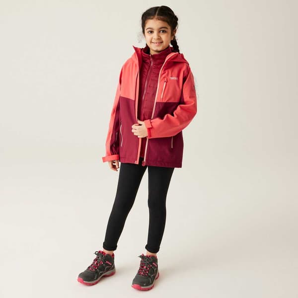 Regatta Trekktain 3-in-1 Jakke Rød 11-12 Years Dreng