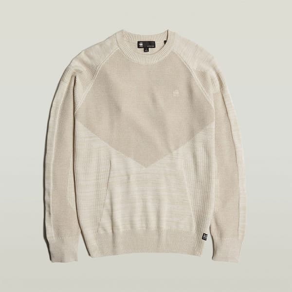 G-star 3d Biker R Trøje Beige M Mand