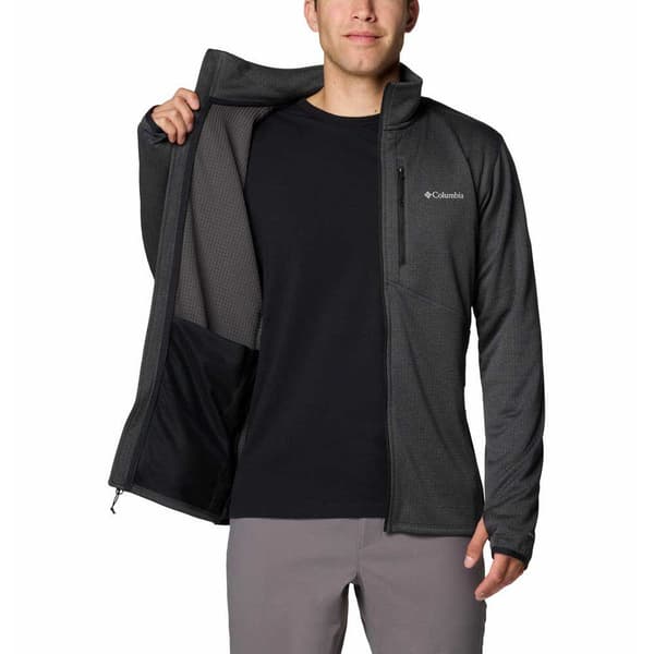 Columbia Park View™ Fleecejakke Med Fuld Lynlås Grå 2XL Mand