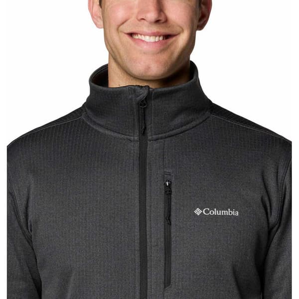 Columbia Park View™ Fleecejakke Med Fuld Lynlås Grå 2XL Mand