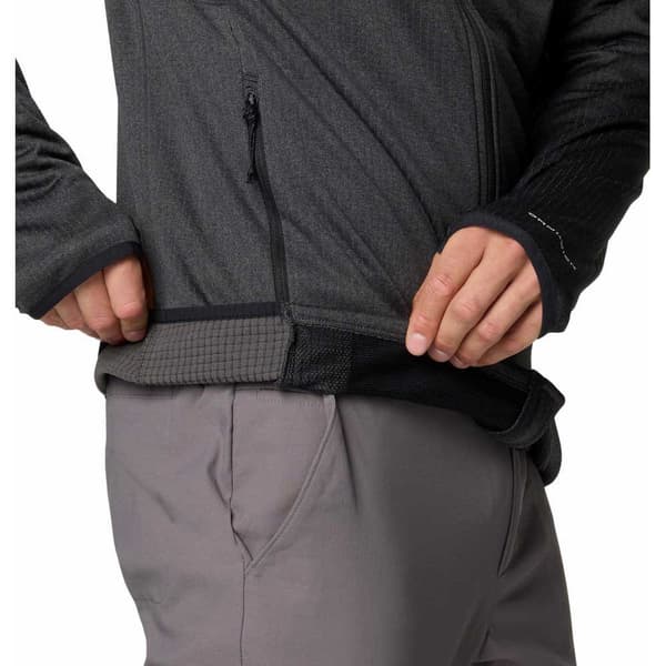 Columbia Park View™ Fleecejakke Med Fuld Lynlås Grå 2XL Mand