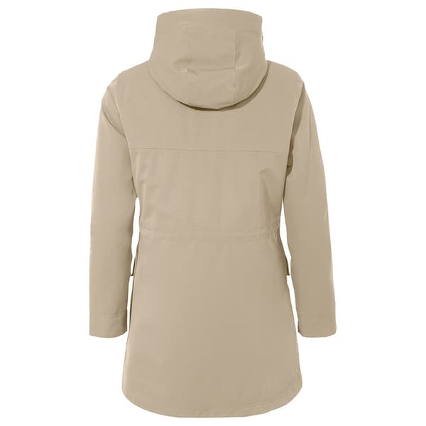 Vaude Manukau Ii Parka Beige 44 Kvinde
