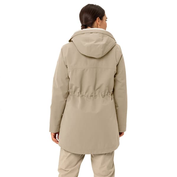 Vaude Manukau Ii Parka Beige 44 Kvinde