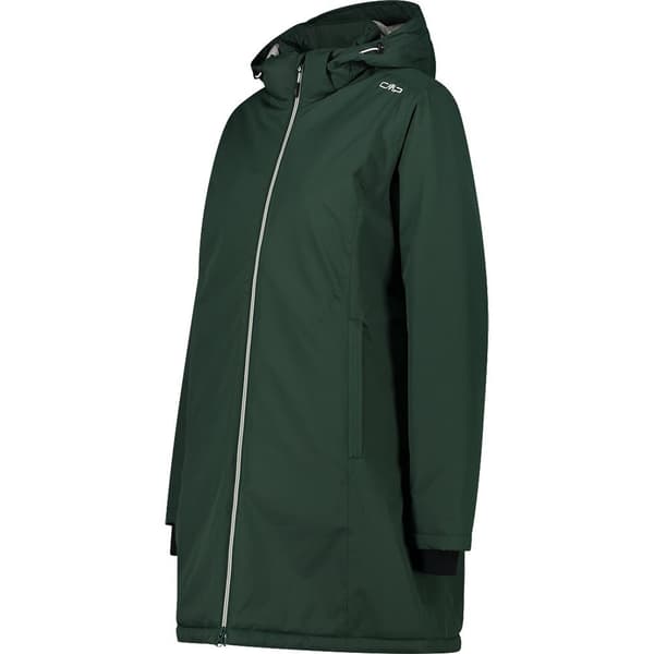 Cmp Coat Zip Hood 32z1406 Jakke Grøn 2XS Kvinde