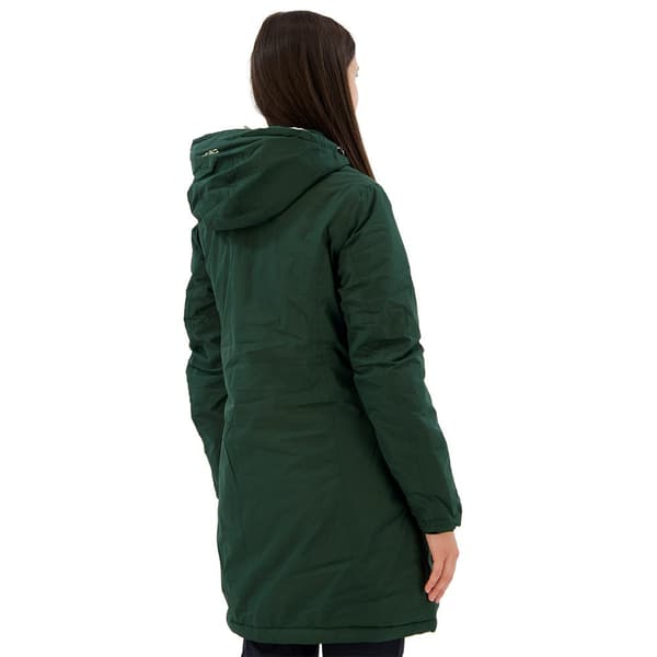 Cmp Coat Zip Hood 32z1406 Jakke Grøn 2XS Kvinde