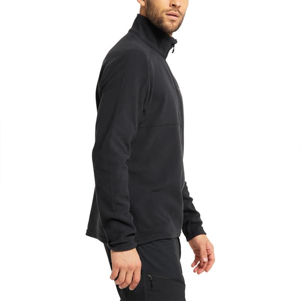 Haglofs Buteo Fleece Med Halv Dragkedja Svart M Man