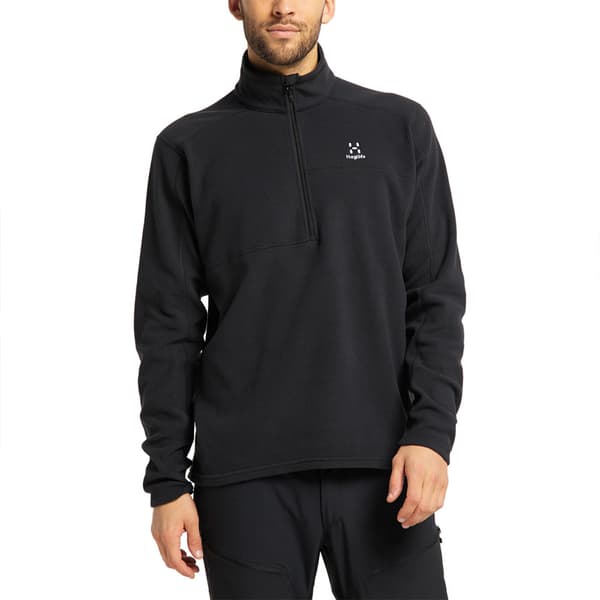 Haglofs Buteo Fleece Med Halv Dragkedja Svart M Man