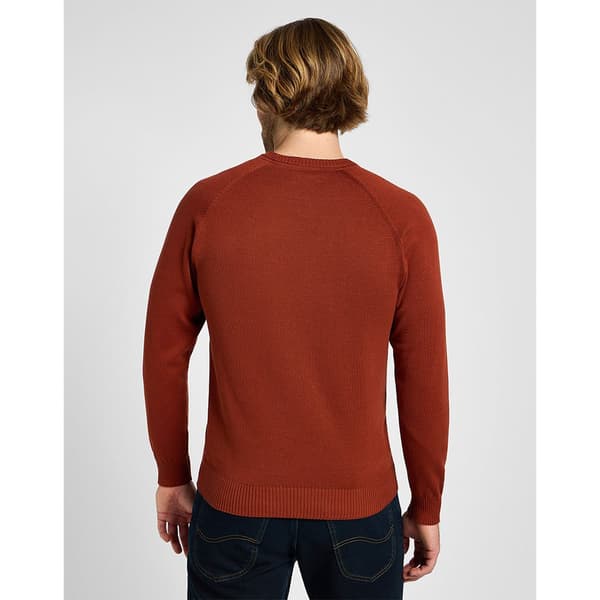 Lee Clean Raglan Trøje Orange M Mand