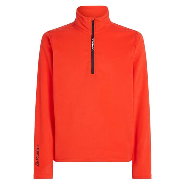 O´neill Jack´s Polartec 100 Fleecejakke Med Halv Lynlås Orange S Mand