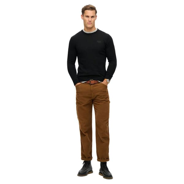 Superdry Essential Slim Fit Tröja Svart M Man