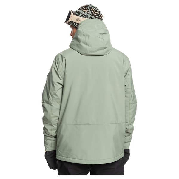 Quiksilver Mission Solid Jakke Grøn S Mand