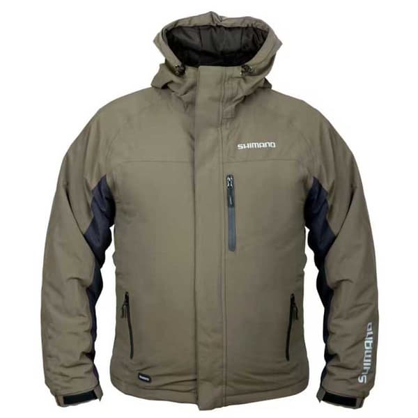 Shimano Fishing Logo Padded Regnrock Grönt 2XL Man