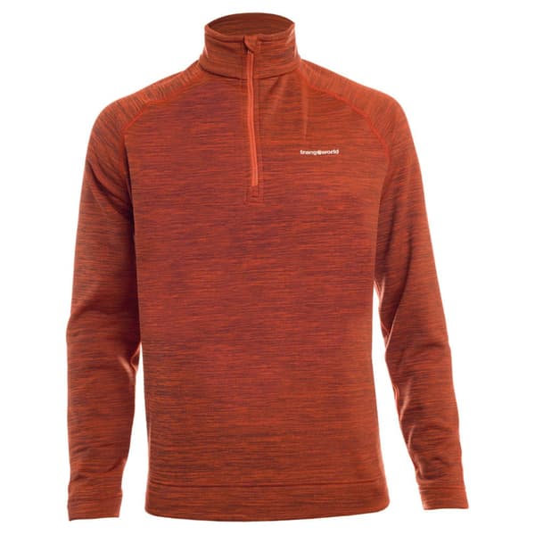 Trangoworld Qoruq 45 Fleece Med Halv Dragkedja Orange L Man