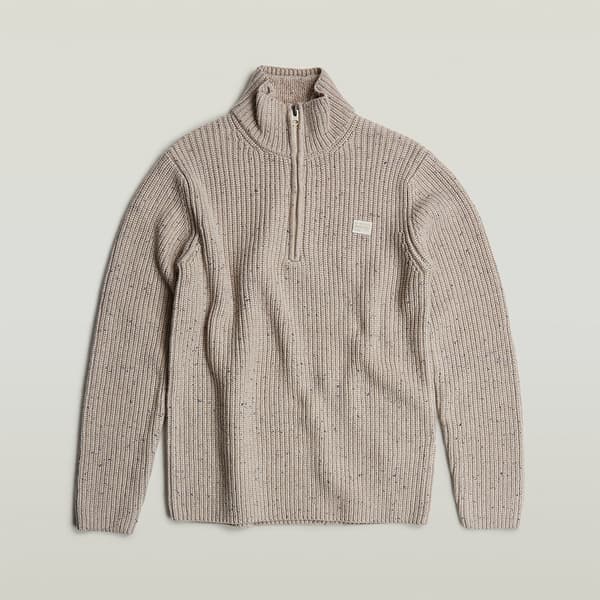 G-star Double Collar Skipper Tröja Grå 2XL Man
