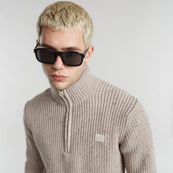 G-star Double Collar Skipper Tröja Grå 2XL Man