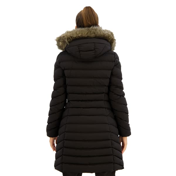 Superdry Fuji Faux Fur Jacka Svart S Kvinna