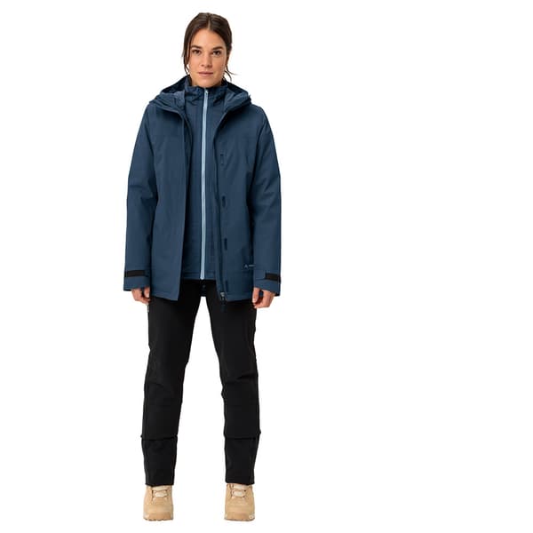 Vaude Neyland 3in1 Jacka Blå 38 Kvinna