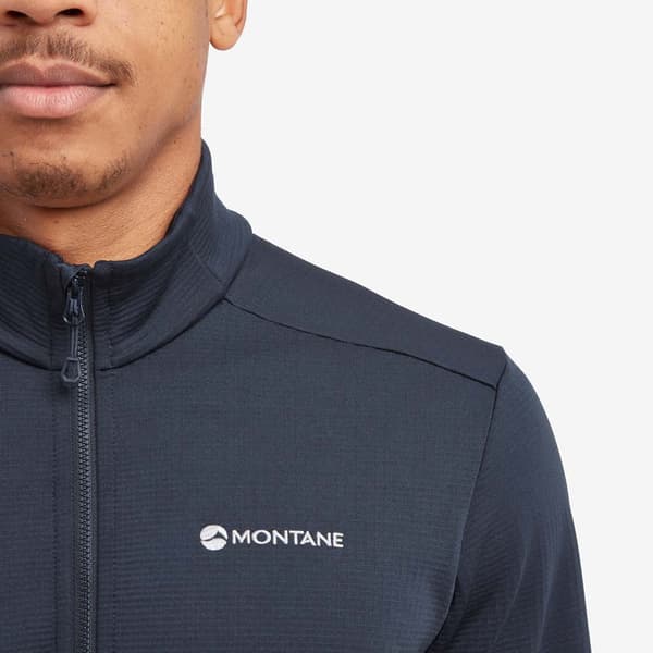 Montane Protium Fleecejacka Med Dragkedja Blå XL Man