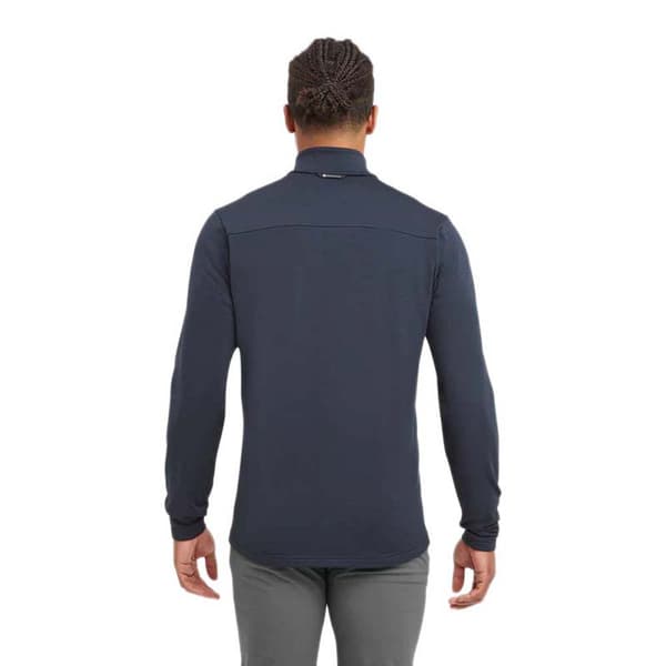 Montane Protium Fleecejacka Med Dragkedja Blå XL Man