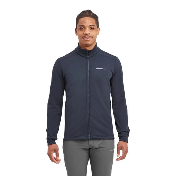 Montane Protium Fleecejacka Med Dragkedja Blå XL Man