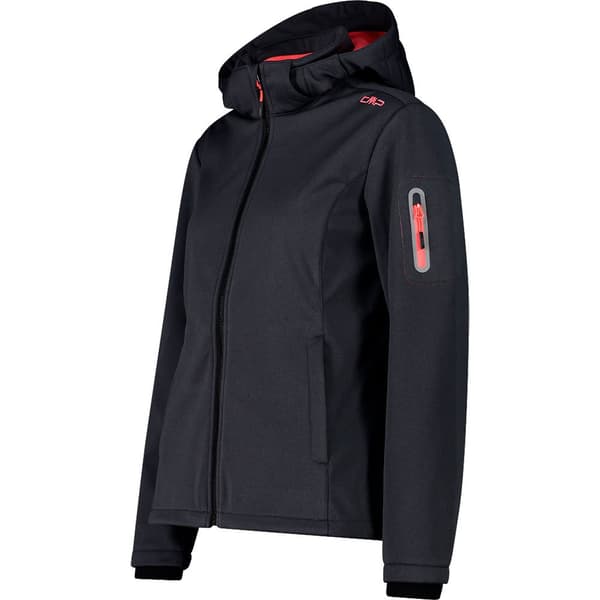 Cmp 39a5006m Softshelljacka Svart 48 Kvinna