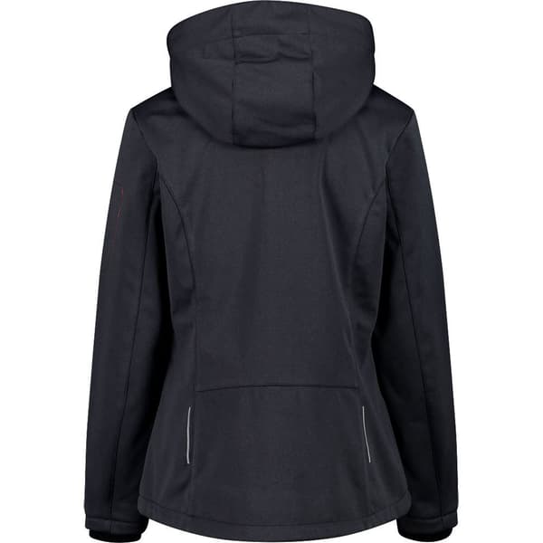 Cmp 39a5006m Softshelljacka Svart 48 Kvinna