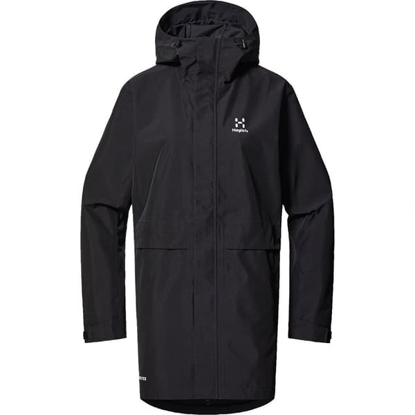 Haglofs Reed Goretex Jacka Svart M Kvinna