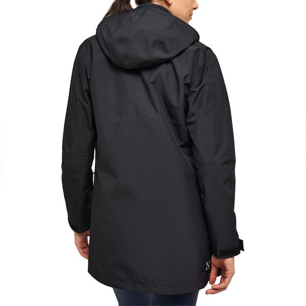 Haglofs Reed Goretex Jacka Svart M Kvinna
