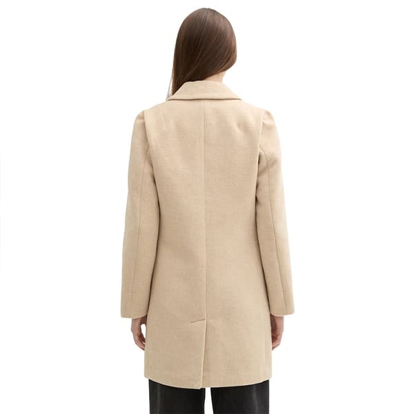 Tom Tailor 1042882 Fitted Frakke Beige M Kvinde
