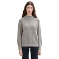 Pikkukuva 1 / 5: Tom Tailor Knit Plated Rib Villapaita Harmaa S Nainen
