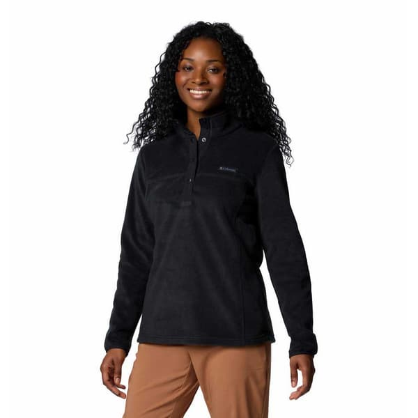 Columbia Benton Springs™ Fleecejakke Med Halv Lynlås Sort XS Kvinde
