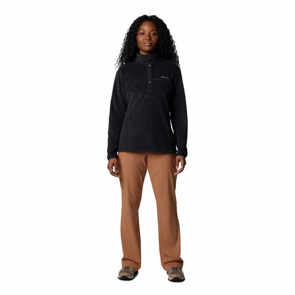 Columbia Benton Springs™ Fleecejakke Med Halv Lynlås Sort XS Kvinde
