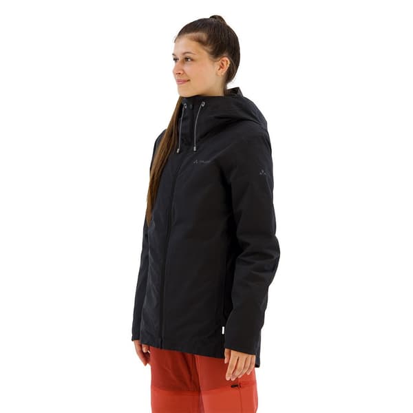 Vaude Mineo 3in1 Irrotettava Takki Musta 46 Nainen