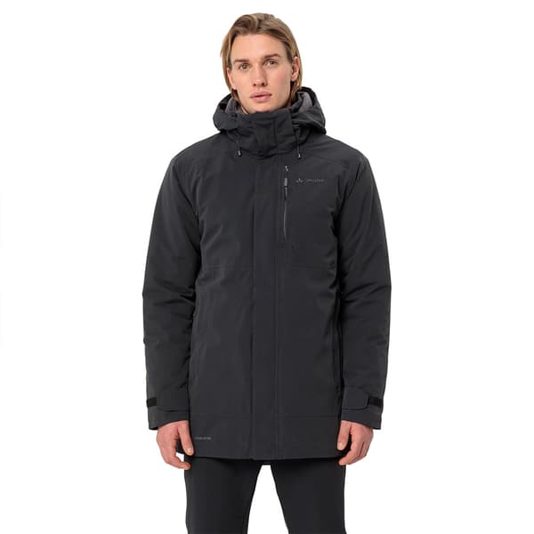 Vaude Idris Wool Ii Parka Sort 2XL Mand