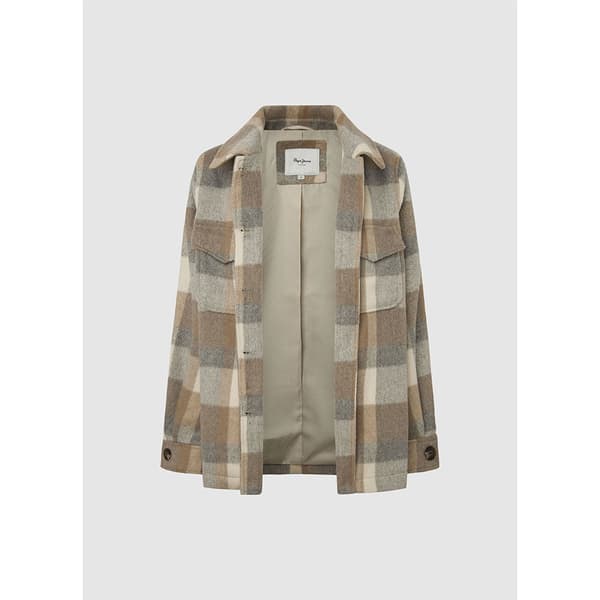 Pepe Jeans Cameron Takki Beige,Harmaa M Nainen