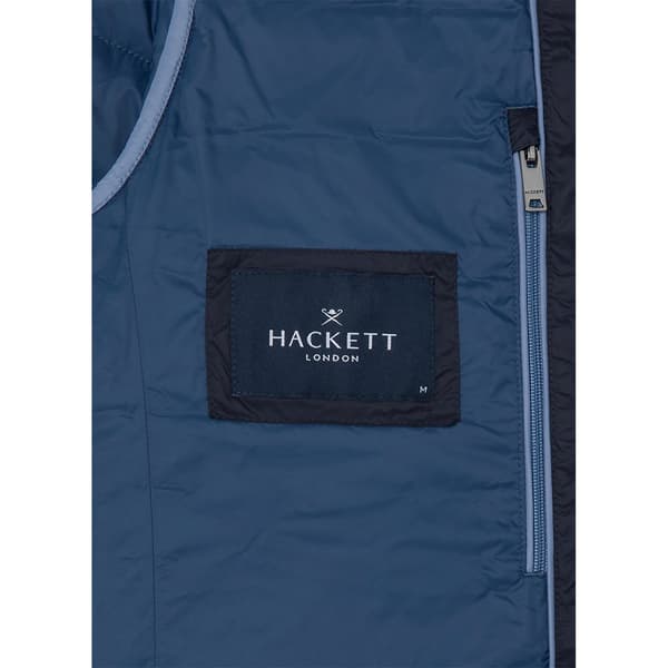 Hackett Ultra Moto Jacka Blå L Man