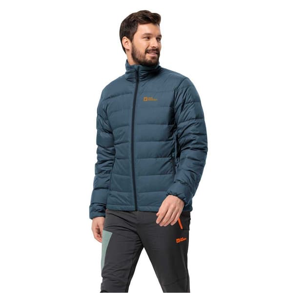 Jack Wolfskin Ather Down Jacka Blå S Man