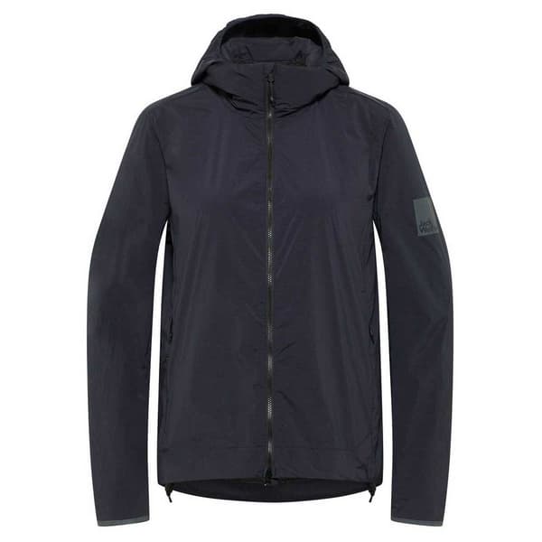 Jack Wolfskin Bike Commute Xt Jakke Blå M Kvinde