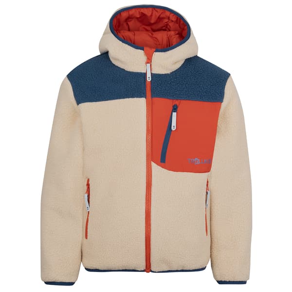 Trollkids Sandvika Turnover Jacka Beige,Blå 152 cm Pojke