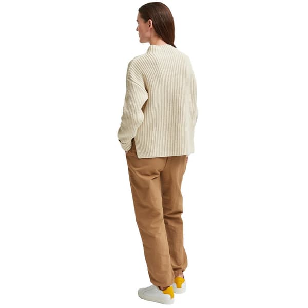 Selected Selma Pullover Neulepaita Beige L Nainen