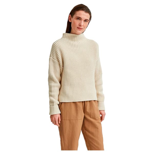 Selected Selma Pullover Neulepaita Beige L Nainen