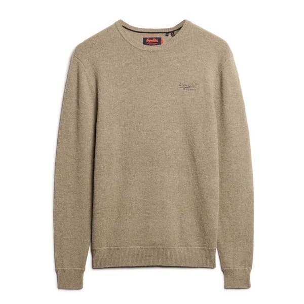 Superdry Essential Slim Fit Tröja Brun S Man