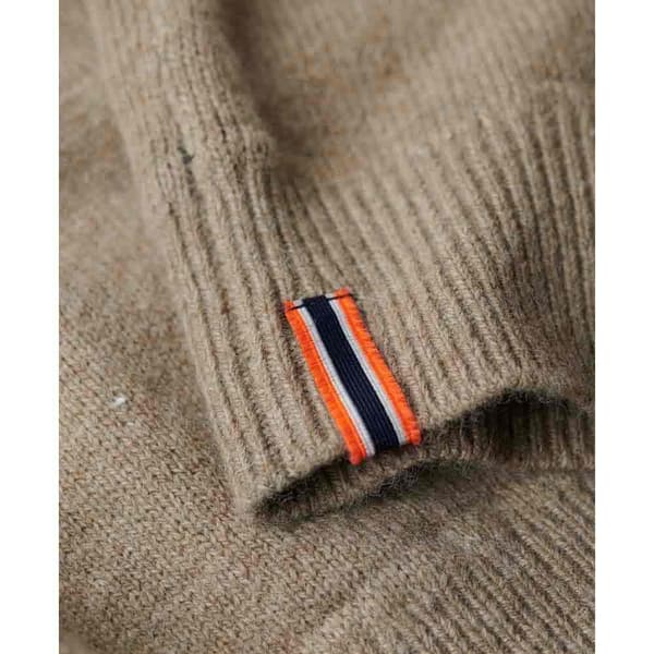 Superdry Essential Slim Fit Tröja Brun S Man