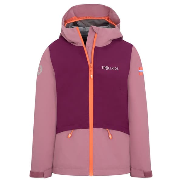 Trollkids Gjende Jakke Orange,Rosa 164 cm Dreng