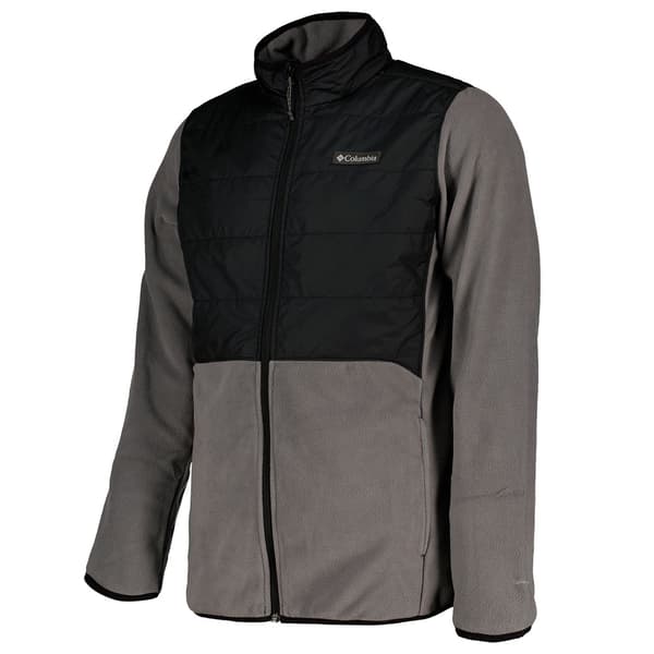 Columbia Basin Butte™ Ii Fleecejakke Med Fuld Lynlås Grå M Mand