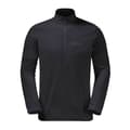 Miniatyrbild 3 av 4: Jack Wolfskin Taunus Fleece Med Halv Dragkedja Svart XL Man