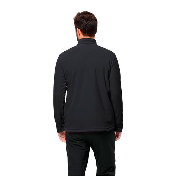 Jack Wolfskin Taunus Fleece Med Halv Dragkedja Svart XL Man