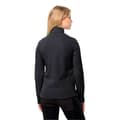 Miniatyrbillede 2 af 4: Jack Wolfskin Taunus Fleecejakke Med Halv Lynlås Sort 2XL Kvinde
