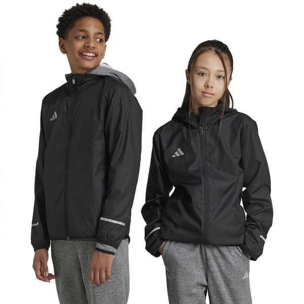 Adidas Team Wind.rdy Jacka Svart 7-8 Years Pojke